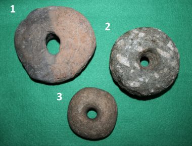 Køllehoved, væv vægt, neolitisk, Dansk stenalder, stridskølle
