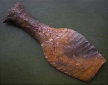 Flintdolk type IVb, Danish neolithic, Hindsgavl dolken, flintdolk, neolitisk