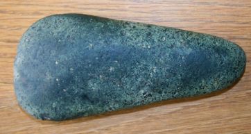 Grønstens økse, greenstone axe, Danish neolithic, rare axe, stonage, 