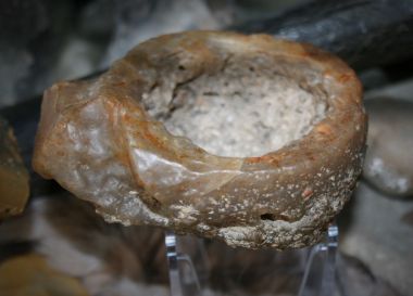 Neolithic, flint bowl, mesolithic, flint bowl, paleolithic, flint bowl